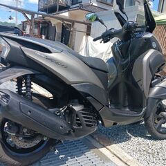 側車付軽二輪登録.トリシティ155.SG37J.好調キレイ.始動動画の画像