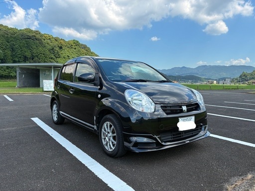 新品バッテリー　車検残長！　トヨタ パッソ　ブラック　おまけスノータイヤ付　純正ナビ　格安配送