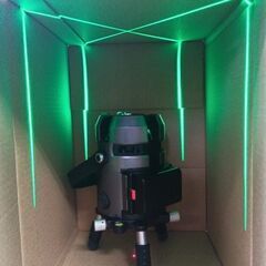 タジマ ZEROG2LS-KJC レーザー墨出し器 受光器付き グリーンレーザー【市川行徳店】【店頭取引限定】【中古】 管理番号：ITJRCN4VPAJEの画像