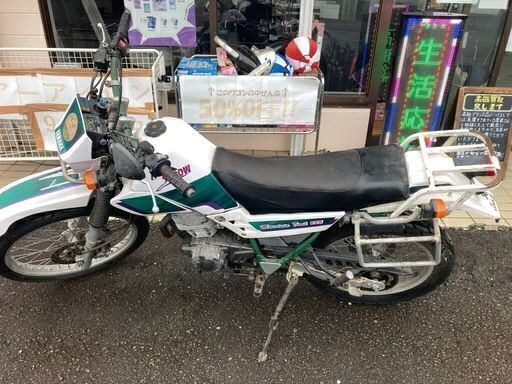 店頭価格200,000円　YAMAHA ヤマハ　セロー 225 4JG　 実動車　リサイクルショップ宮崎屋　住吉店25.7.23