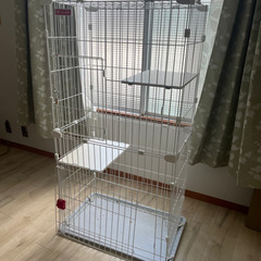 【無料】猫のケージ【引き取りに来れる方限定】の画像