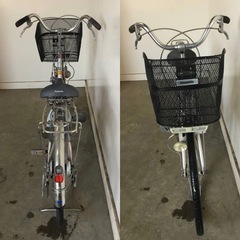 △ q 岐阜発/ パナソニック/ LOCKTOP.U/ 24インチ/ ママチャリ/ 変速なし/ 自転車/ 走行確認/ 現状品/ R7.7/7 △の画像
