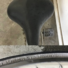 △ q 岐阜発/ パナソニック/ LOCKTOP.U/ 24インチ/ ママチャリ/ 変速なし/ 自転車/ 走行確認/ 現状品/ R7.7/7 △の画像