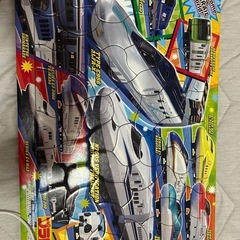 ジグソーパズル　新幹線　プラレール　3枚セットの画像