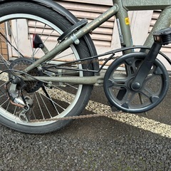 (お話中)折りたたみ自転車の画像
