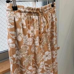 0723-342 ストレッチ素材パンツ　Lの画像