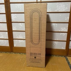⭐️新品未使用⭐️冷房効率化⭐️DCモーター スリムタワーファン 羽なし扇風機 冷暖兼用の画像