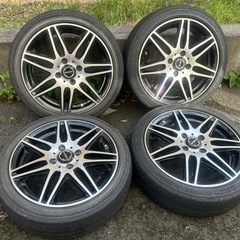165/50R15 4本 RAYS(レイズ) UNITED ARROWS FR 15インチ　ブラックポリッシュの画像
