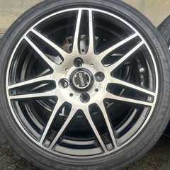 165/50R15 4本 RAYS(レイズ) UNITED ARROWS FR 15インチ　ブラックポリッシュの画像