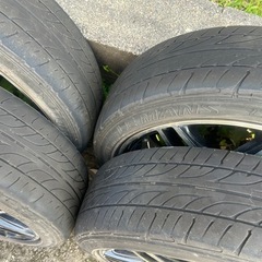 165/50R15 4本 RAYS(レイズ) UNITED ARROWS FR 15インチ　ブラックポリッシュの画像