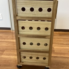 キッチンラック【町田市再生家具】0723の画像
