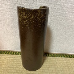 信楽焼　花瓶の画像