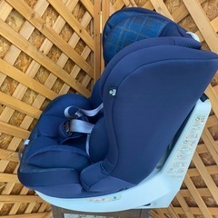 【愛品館江戸川店】西松屋 スマートエンジェル アイターンFIXロング-NV 2022年製 チャイルドシート ID:110-025591-007の画像