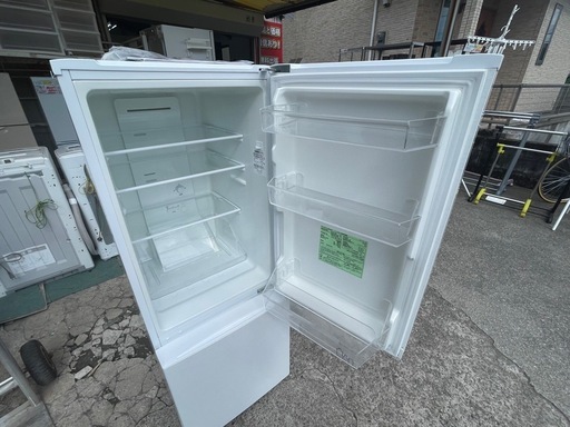 19年製 IRIS OHYAMA AF156-WE 冷凍冷蔵庫 156L アイリスオーヤマ