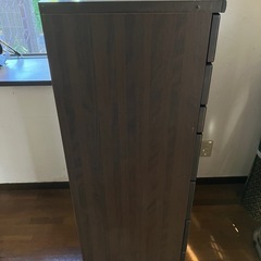 SWING 高級天然木チェストの画像