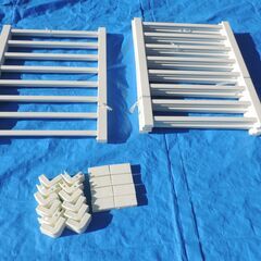 ベビー・子供用品買取販売キッズモール湘南/美品KATOJI木製ベビーサークル/約１７３X１７３X６２ｃｍ/クリーニング済の画像