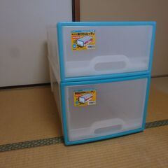 衣装ケース　日本製　2個の画像