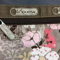 0723-070 LESPORTSACミニポーチ　色褪せシミ有りの画像