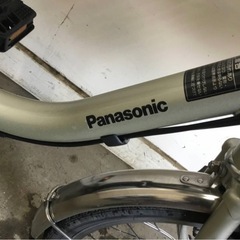 △ q 岐阜発/パナソニック/電動アシスト三輪自転車/スイングなし/3段変速/バッテリー12Ah/充電器なし/走行確認/現状品/管23s/R7.7/1△の画像