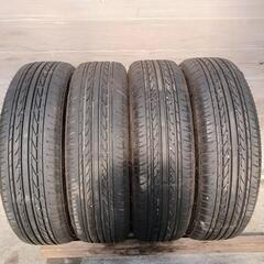 155/65R14　アルミ　タイヤ4本セット　No.254 　14インチ　タントの画像