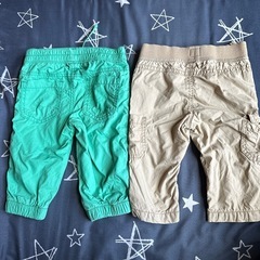 baby GAP  ズボン2点セットの画像