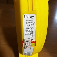 未使用　Pewag スノーフィックス　スタンダード　タイヤチェーン　冬用タイヤ　スタッドレス　SFS67の画像