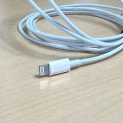 ライトニングタイプCケーブル 2m 1本 iphone ipadの画像