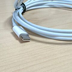 ライトニングタイプCケーブル 2m 1本 iphone ipadの画像