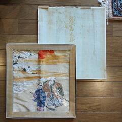 袱紗　伝統的な刺繍の画像