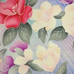 0723-095 【無料】 反物　布　汚れありの画像
