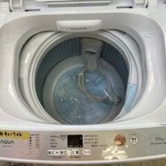 ID:603349 全自動洗濯機７ｋ　アクア　２０２２年製の画像