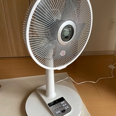 【2024年製】リビング扇風機 ホワイト CORF15 [リモコン付き]の画像