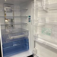 【広島石内店】ジモティｰ割あり！！ｼｬｰﾌﾟ/4ﾄﾞｱ冷蔵庫/2017/クリーニング済み/HG-6516の画像