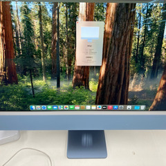 Apple (アップル) Mac 24インチ iMac Retina 4.5Kディスプレイモデル AppleM1チップ メモリ8GB  MGPL3J/A 【コンプオフ金沢野々市店】の画像