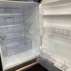 【広島石内店】ジモティｰ割あり！！ｼｬｰﾌﾟ/3ﾄﾞｱ冷蔵庫/2014/クリーニング済み/HG-6517の画像