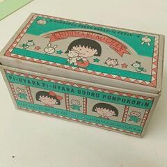 0723-357 ※箱汚れあり　レトロ☆ちびまるこちゃんコルクポットの画像