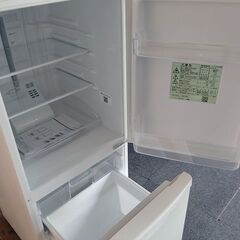 パナソニック　NR-BW14FW-W　２ドア冷蔵庫　マットホワイト色　138L『中古美品』2022年の画像