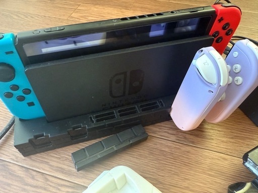 Switch本体➕ソフト➕その他 訳あり Switch 本体 その他アタッチメント (まめ子プロフ要