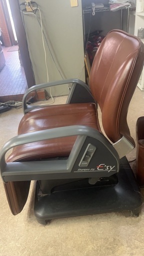 自動式シャンプー椅子