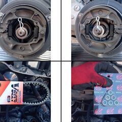 60メンテ多数　ミニカー　リアBOX　132番台　４スト　ジャイロキャノピー　格安配達　下取り大歓迎の画像