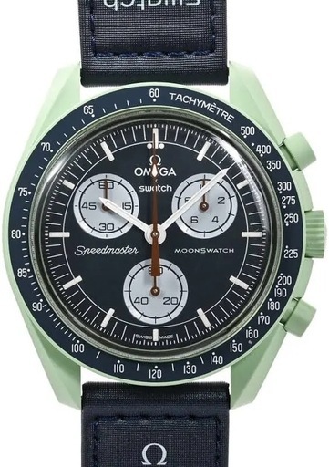 【美品】 オメガ×スウォッチ MISSION TO EARTH