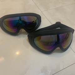 新品　ゴーグル　スキー用2個セットの画像