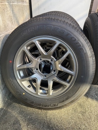 スズキ ジムニー JB64 純正ホイールタイヤ5本セット 新車外し