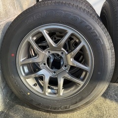 スズキ ジムニー JB64 純正ホイールタイヤ5本セット 新車外しの画像