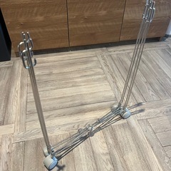 【譲渡相手決定済】ステンレスワイヤー 畳めるごみ袋ホルダーの画像