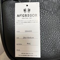 McGREGORメンズ・ポーチ黒【新品】の画像