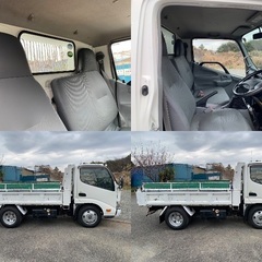 【車検付】HINO デュトロ ダンプ 3トン4ナンバー オーディオ ETC フロントフォグ  電格ミラーエコモードの画像