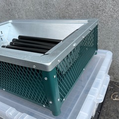 【未使用品】バーベキューグリル コールマン クールステージテーブル グリーン　Coleman アウトドア キャンプ バーベキュー コンロ BBQ の画像