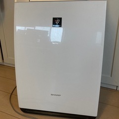 SHARP シャープ 加湿器付き空気清浄機 プラズマクラスターの画像