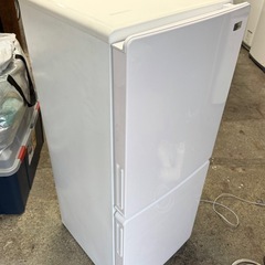 札幌市内配送可 16年製 Haier ハイアール 148L 2ドア冷蔵庫 JR-NF148A-W ホワイト 右開きの画像